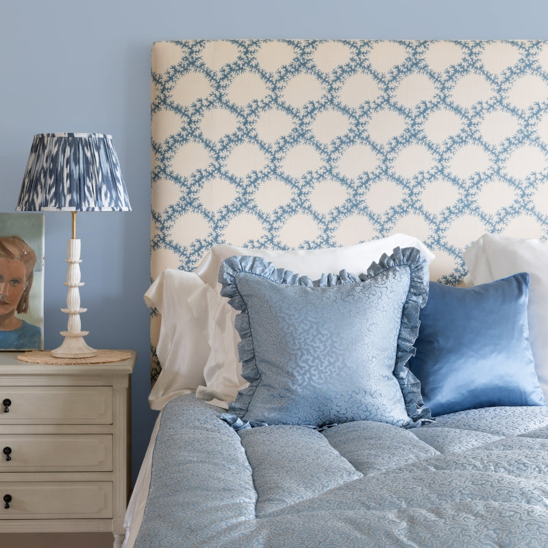 Coral Fern Eiderdown Blue - Clearance