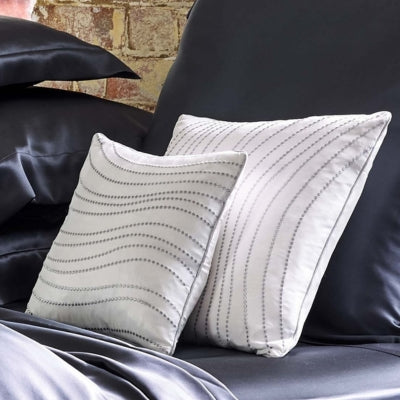Chain Dot Silk Cushion Cover - Clearance