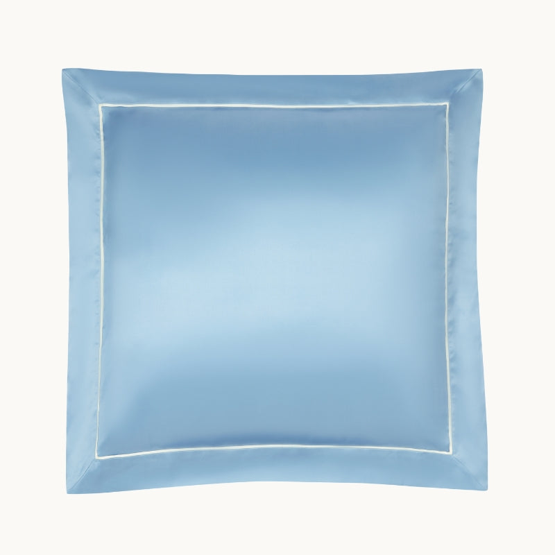 Summerhill Blue Silk Pillowcase