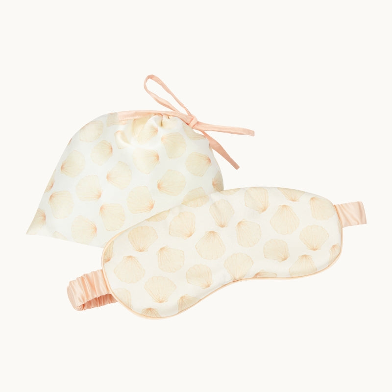 Silk Eye Mask Seashell