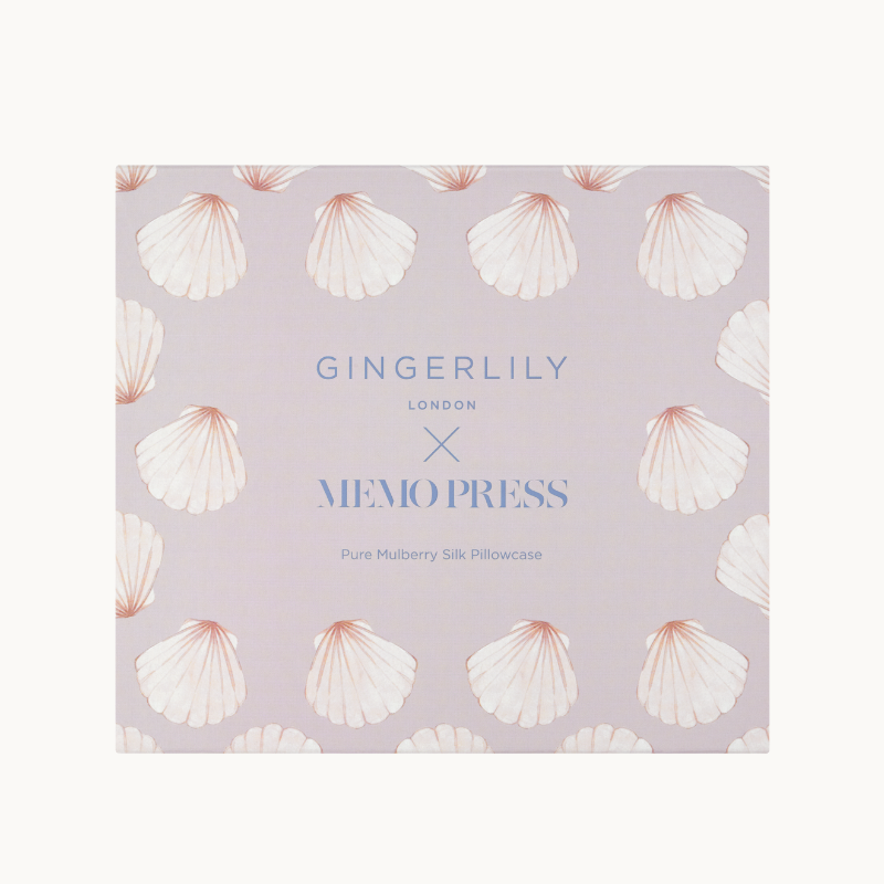 Beauty Box Silk Pillowcase Seashells