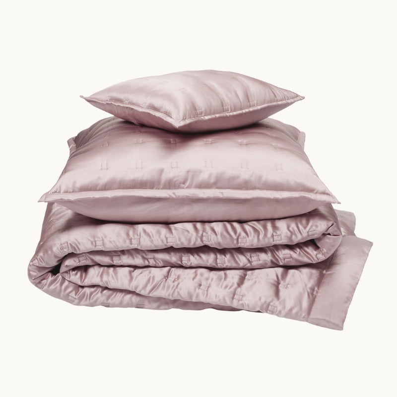 Windsor Silk Cushion Vintage Pink