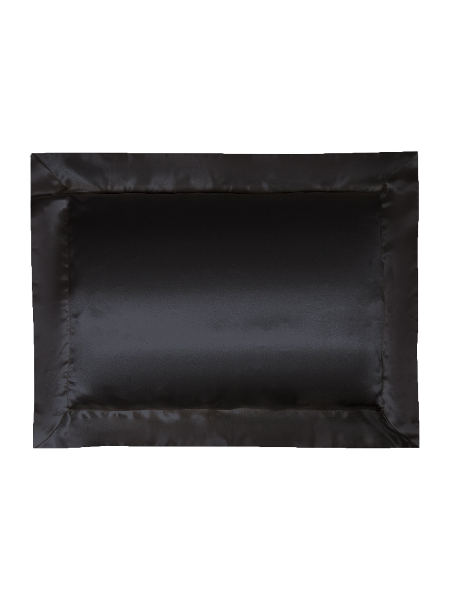 Black Silk Pillowcase with Soft and Luxurious Feel