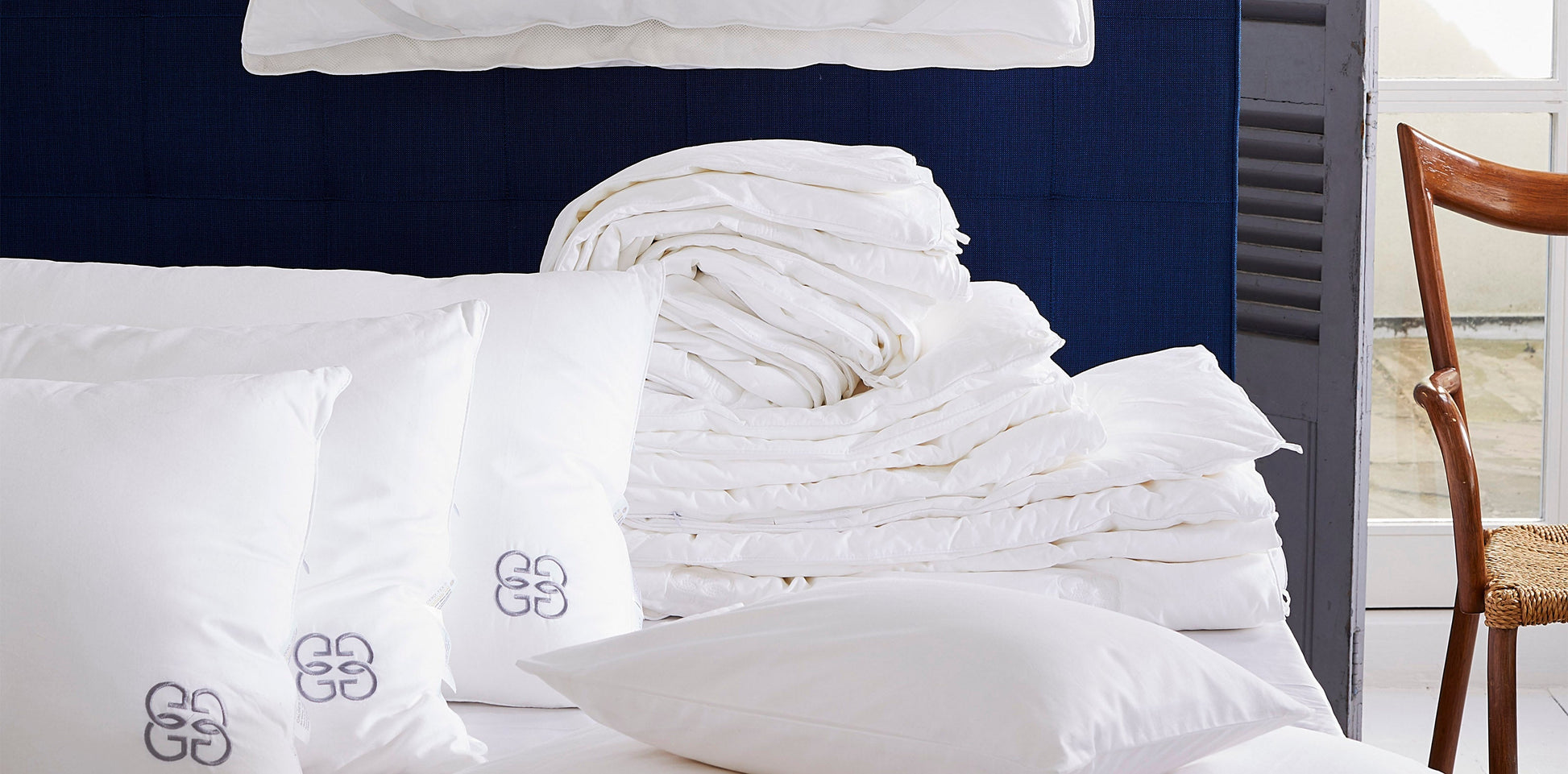 Duvet filled with silk, ideal for winter season