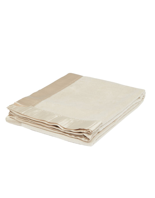 Silver Grey Silk Flat Sheet Bed Covering