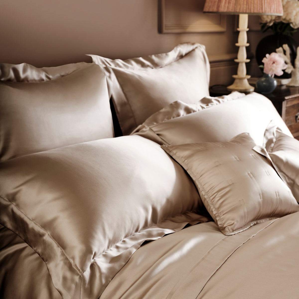 Blush Silk Pillowcase