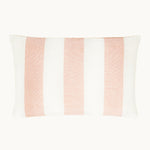 Cary Silk Rectangular Piped Cushion Pink