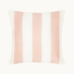 Cary Silk Square Piped Cushion Pink