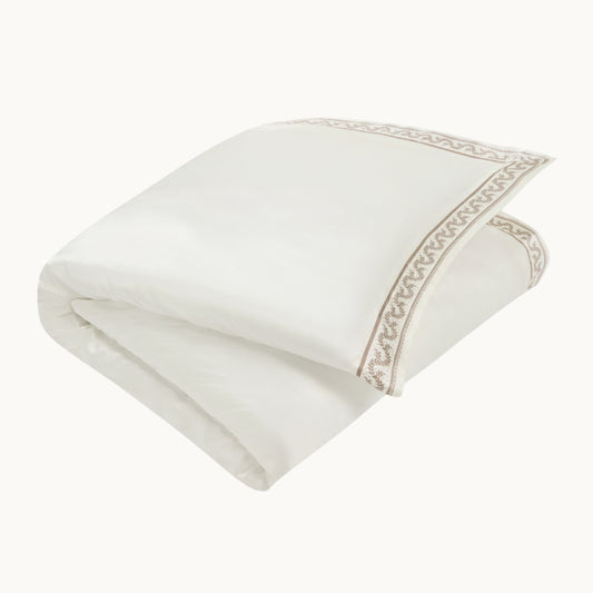 Fern Vine Silk Duvet Cover