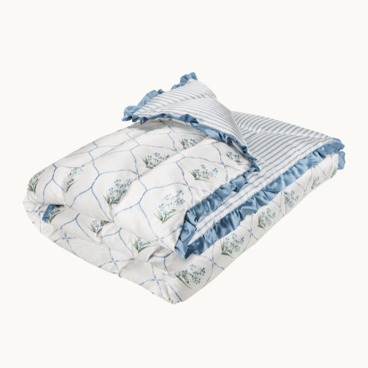 Forget Me Not Silk Eiderdown