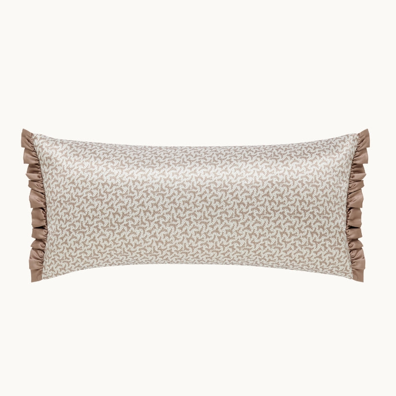 Fern Silk Rectangular Bolster Cushion