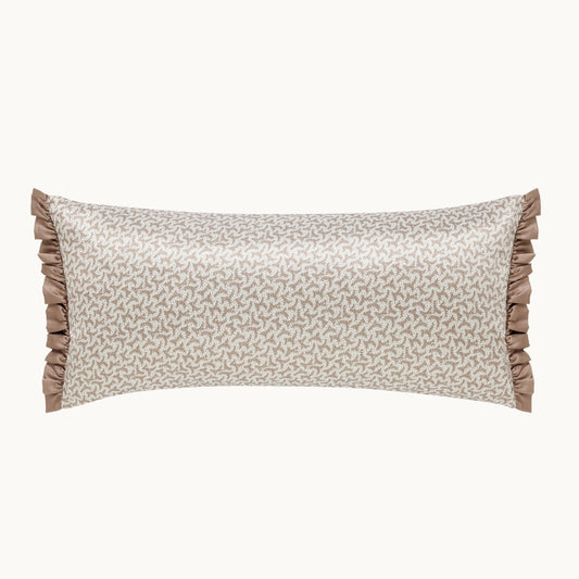 Fern Silk Rectangular Bolster Cushion