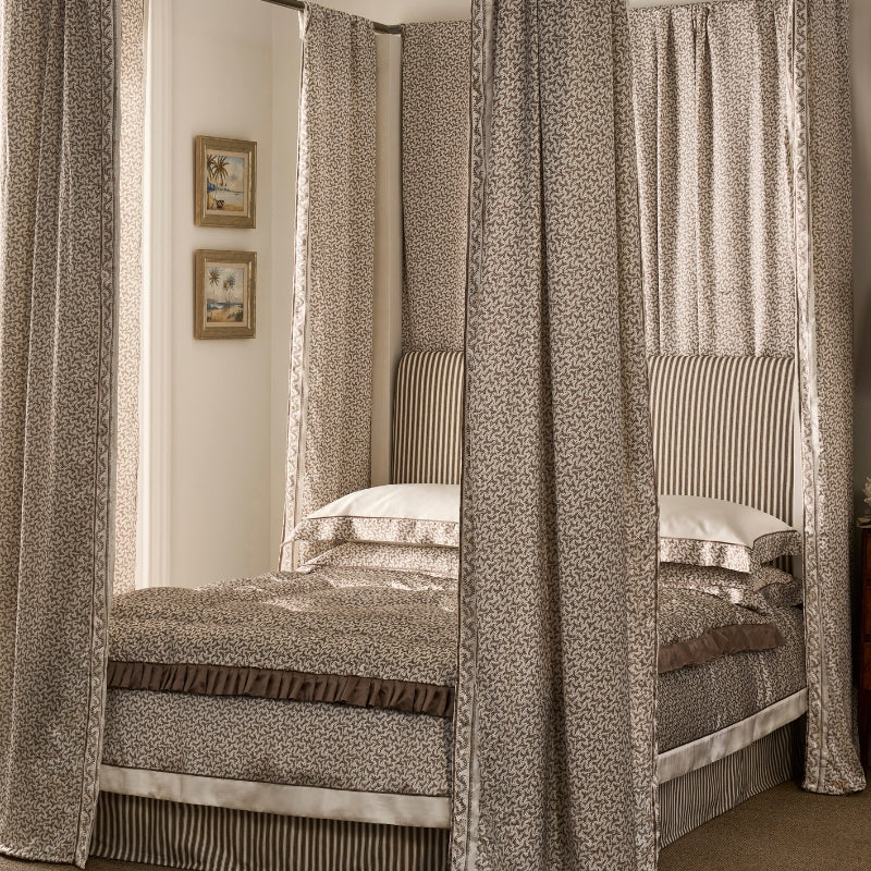 Fern Border Silk Pillowcase