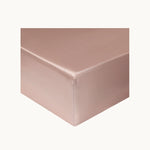 Vintage Pink Silk Fitted Sheet