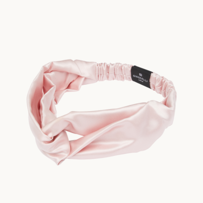 Silk Headband - Pink - Clearnace