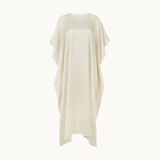 Seashell Silk Kaftan
