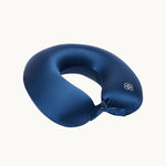 Silk Neck Pillow Navy