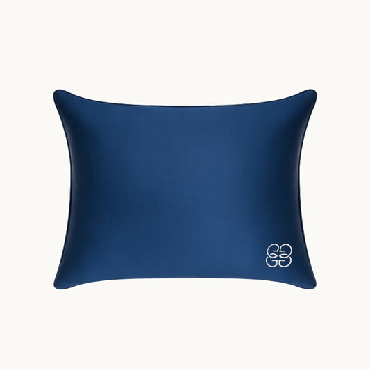Silk Travel Pillow Navy