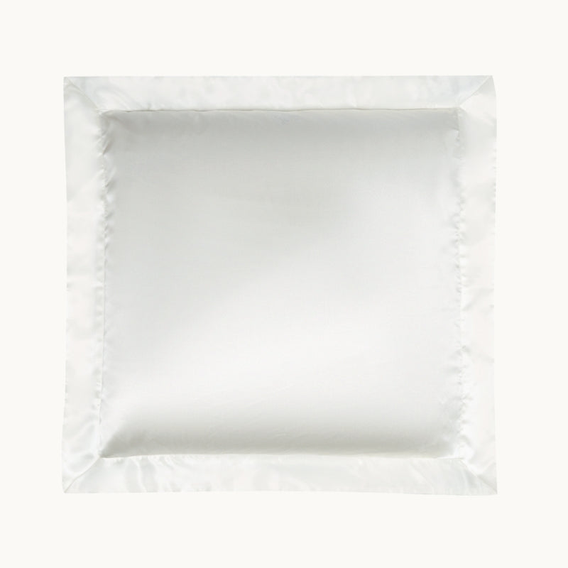 White Silk Pillowcase