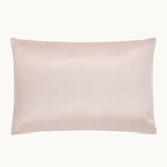 Rattan Pink Silk Piped Pillowcase