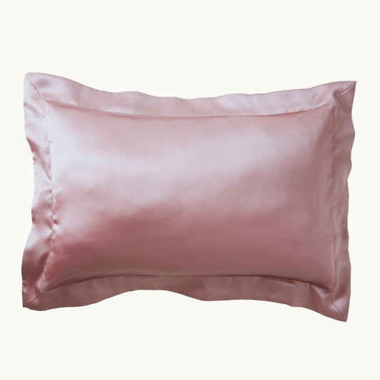 Vintage Pink Silk Pillowcase