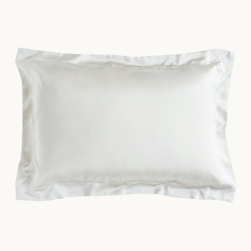 White Silk Pillowcase