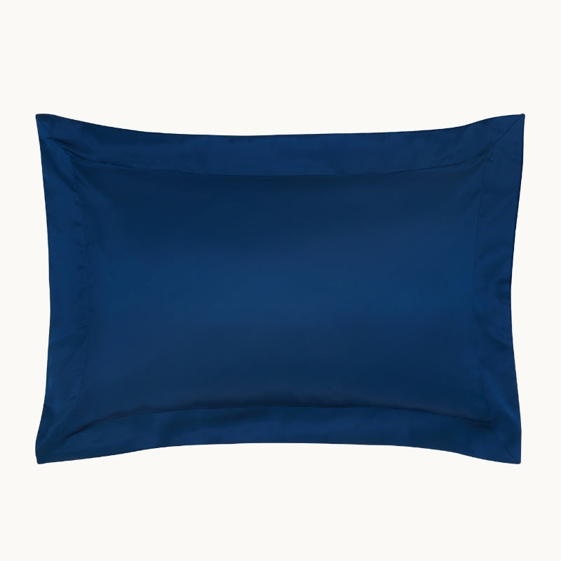 Navy Silk Pillowcase - Clearance