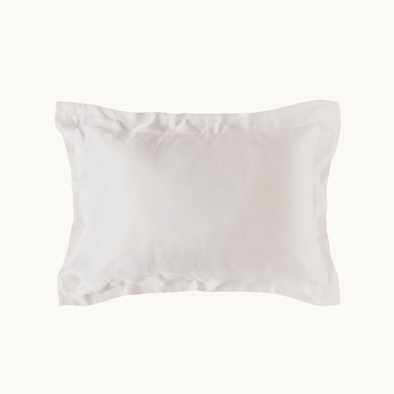 Eva White Silk Pillowcase