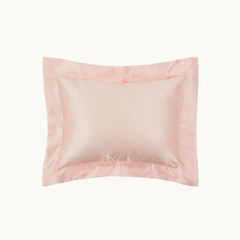 Rose Pink Silk Pillowcase