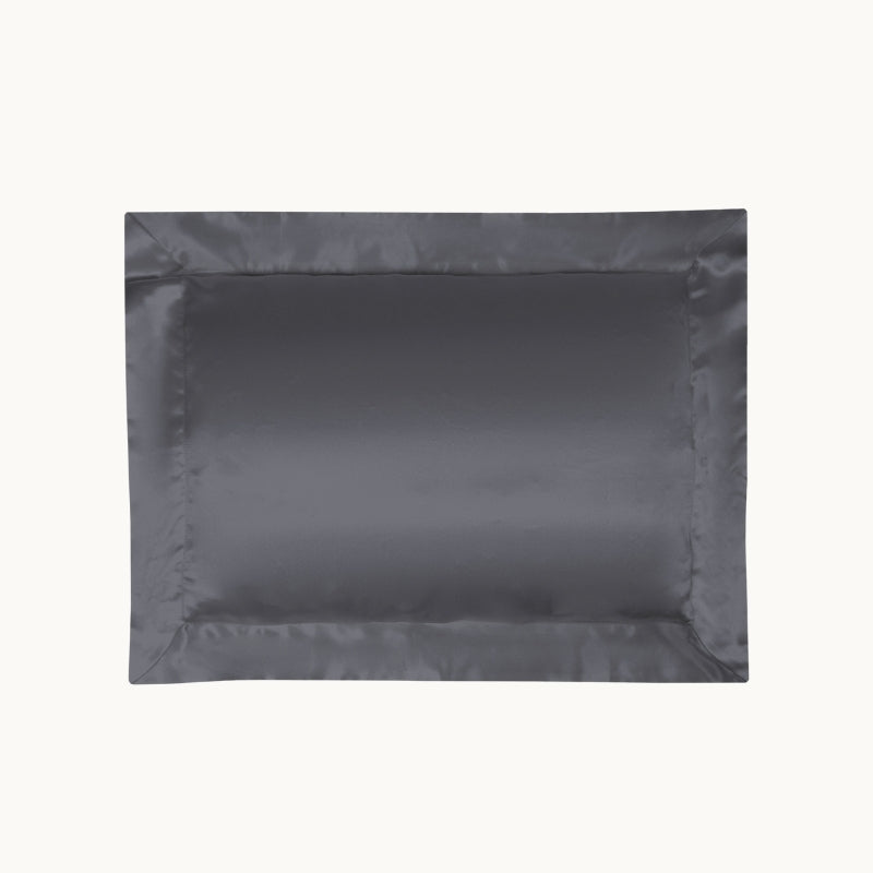 Charcoal Silk Pillowcase