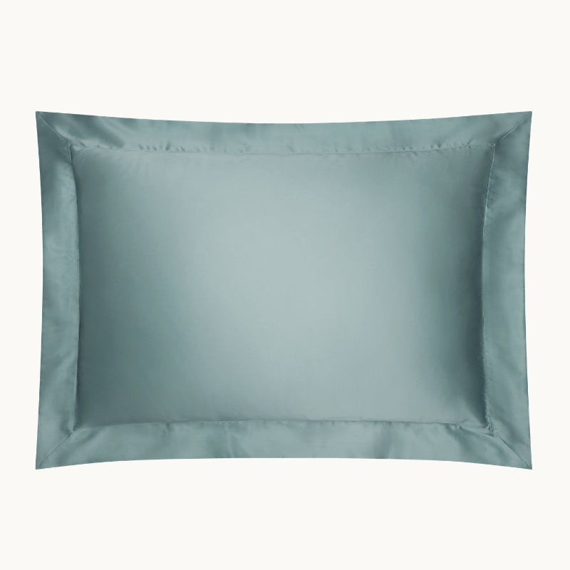 Mineral Blue Silk Pillowcase