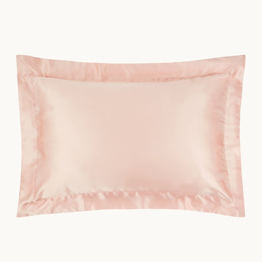 Rose Pink Silk Pillowcase