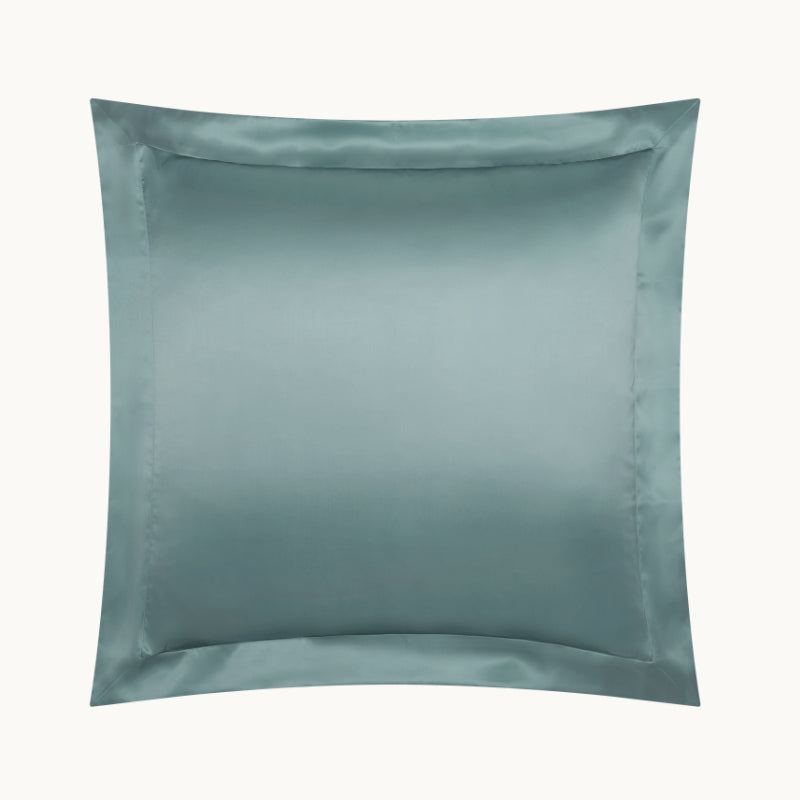 Mineral Blue Silk Pillowcase
