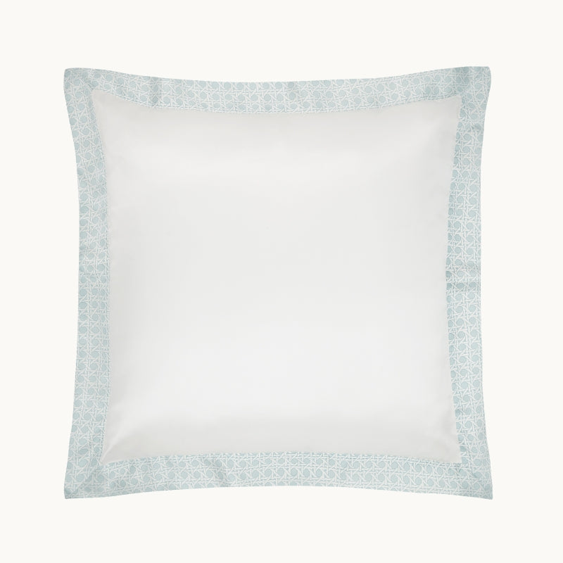 Rattan Blue Silk Oxford Pillowcase