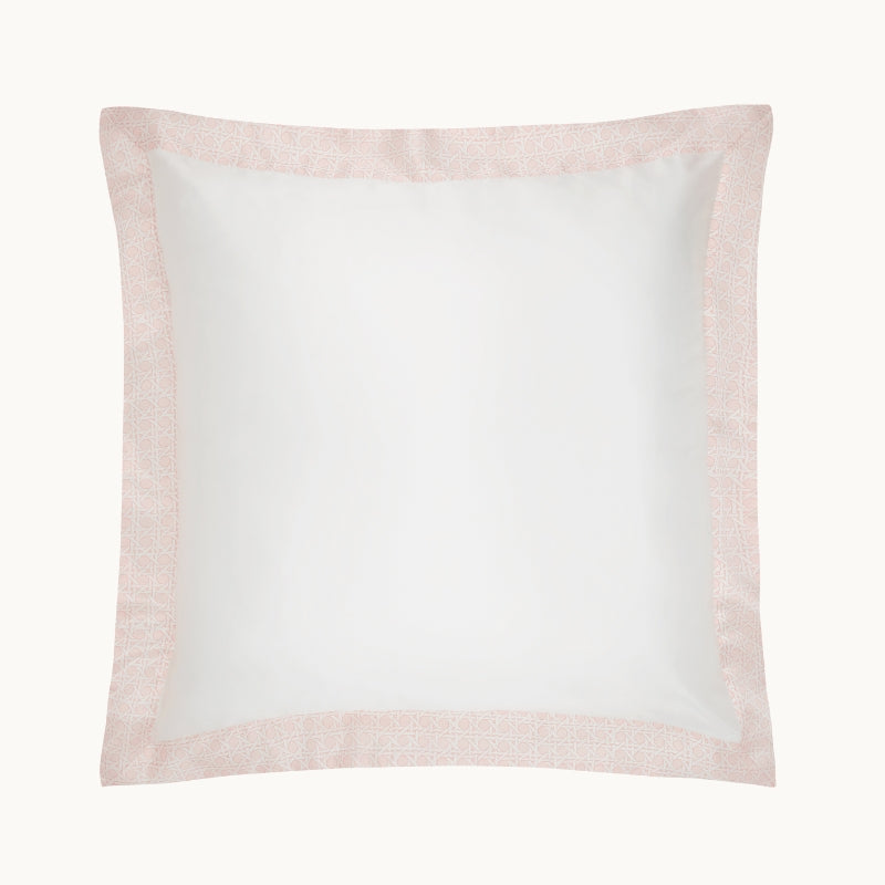 Rattan Pink Silk Oxford Pillowcase