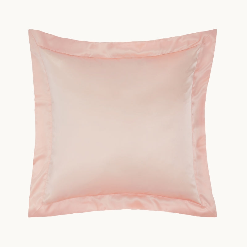 Rose Pink Silk Pillowcase