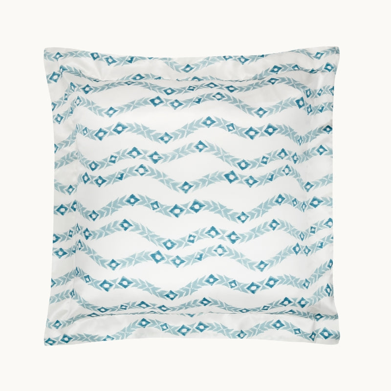 Tangleweed Blue Silk Pillowcase