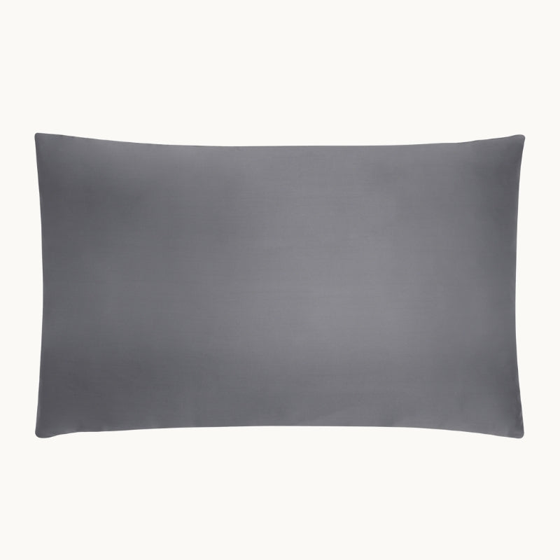 Gingerlily Man Mulberry Silk Pillowcase Charcoal