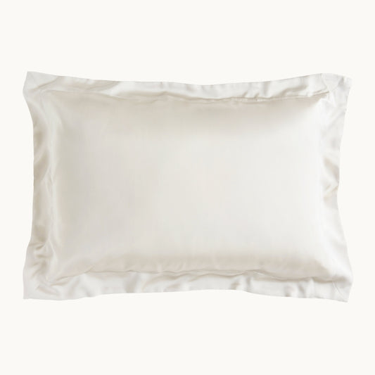 Ivory Silk Pillowcase