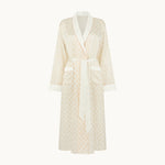 Seashell Silk Dressing Gown