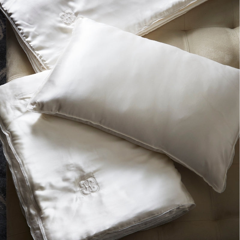 Mulberry Silk Blend Silk Covered Pillow