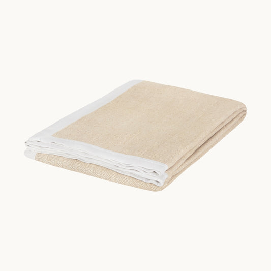 Herringbone Silk Throw - Clearance