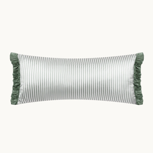 Ticking Silk Cushion Ashdown