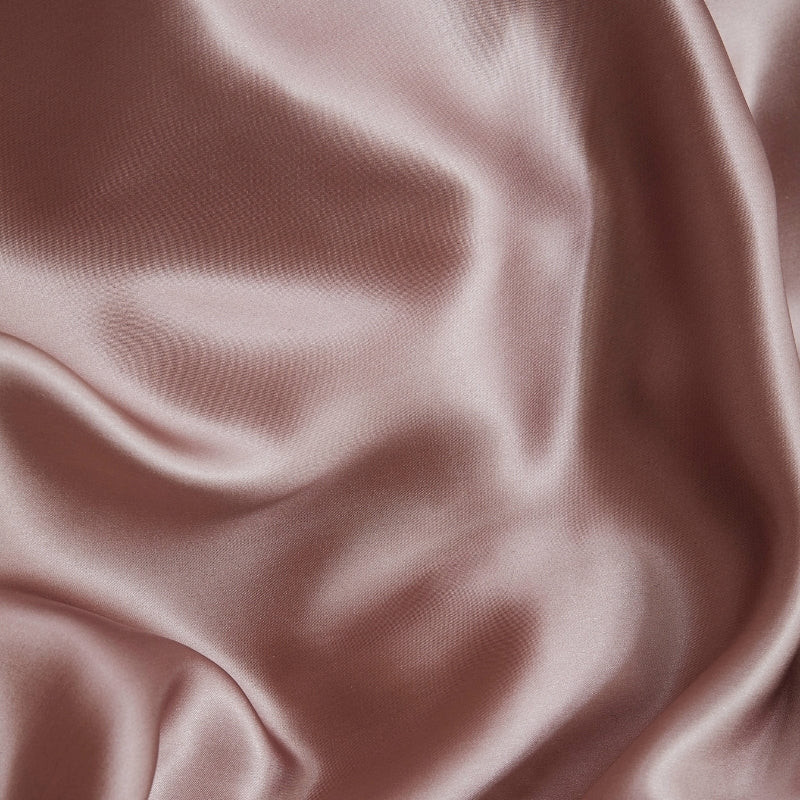 Vintage Pink Silk Flat Sheet