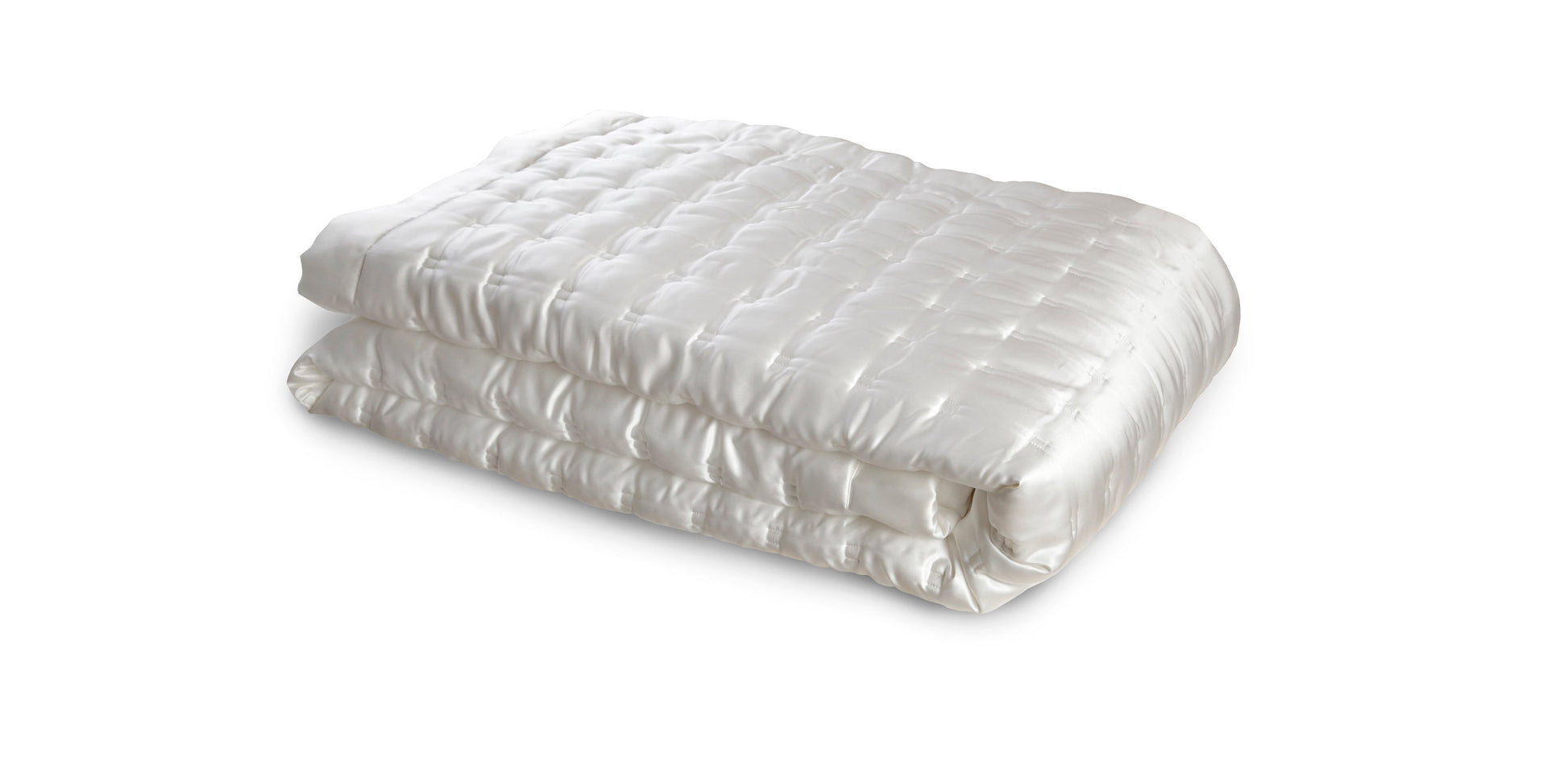 Ivory Windsor Silk Bedspread