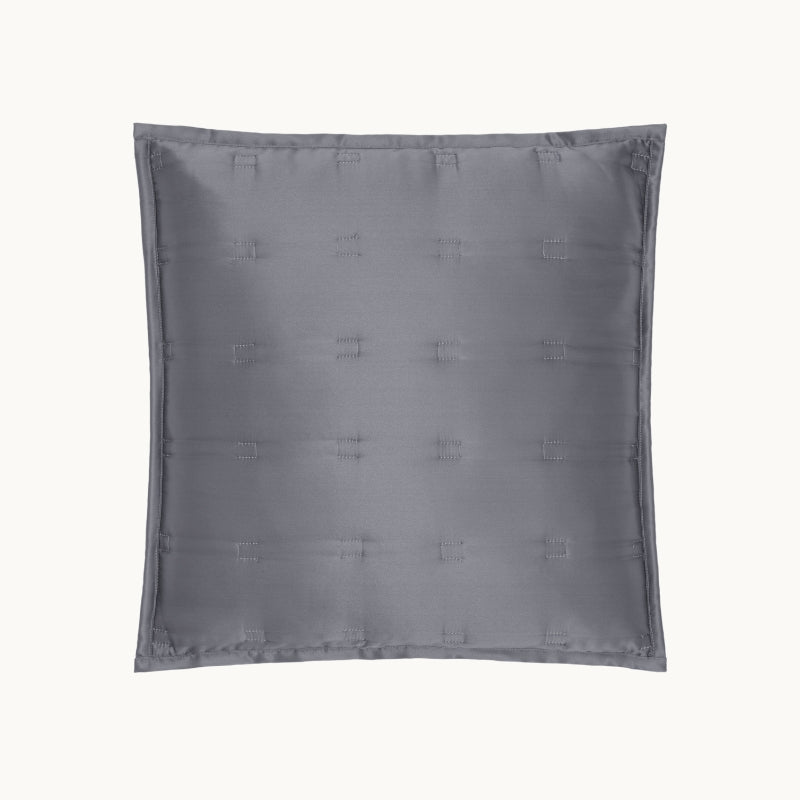 Windsor Silk Cushion Charcoal