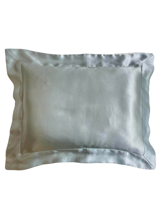 Ice Blue Silk Pillowcase for a Luxurious Boudoir Look
