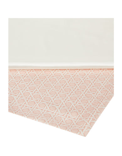 New Rattan Pink Silk Flat Sheet