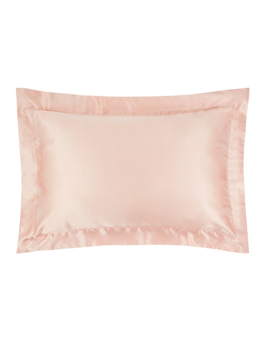 Rose Pink Silk Pillowcase Image